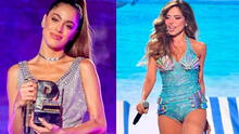 Tini Stoessel y Gloria Trevi impactaron en los Premios Juventud con vestidos de diseñador peruano