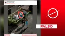 Es falso que foto del cuadro del ‘Che’ tirado en basurero haya sido tomada en Cuba: fue en Madrid en 2020