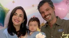 Pancho Cavero feliz por el primer año de su hija: “Prometo ser el mejor papá del mundo”