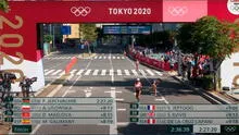 Culminó la participación de Tejeda y Jovana en la maratón femenina en Tokio 2021
