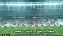 Xenofobia en el fútbol: “No queremos refugiados”, gritan en estadio de Turquía