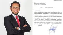 Pedro Castilla, viceministro de Promoción del Empleo del Mintra, renuncia a su cargo