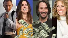 Actores y actrices mejor pagados: los millonarios sueldos de 17 estrellas de Hollywood