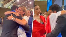 Jessica Newton y Janick Maceta celebran triunfo de Varo Vargas en Mister Supranational