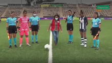 Alianza Lima vs. Universitario: Anahí Durand, ministra de la Mujer, dio el play de honor de la final