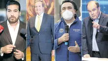 Cuatro primeros candidatos a la alcaldía de Lima metropolitana