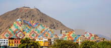El Cerro San Cristóbal se convertirá en gigantesco mural artístico