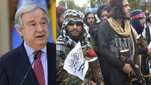 Antonio Guterres ve necesario “dialogar” con talibanes para evitar millones de muertes