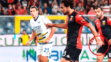 Serie A: Mattia Destro anotó magistral gol en el Genoa vs. Verona con botella de agua en mano