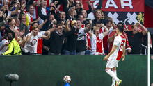 Ajax venció 2 - 0 al Besiktas y es líder del grupo C por la Champions League