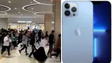 iPhone 13: lanzamiento del nuevo teléfono de Apple en China generó una estampida humana