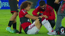 David Luiz salió lesionado antes de los 10 minutos en el Barcelona SC vs. Flamengo