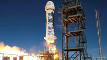 Blue Origin, empresa de Jeff Bezos, lanza segundo cohete tripulado al espacio