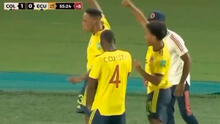 Yerry Mina vuelve a bailar tras anotar gol en último minuto, pero VAR arruina su celebración
