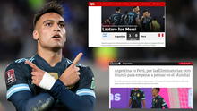 “Sin lucir”: así informaron los medios argentinos la victoria ante Perú  