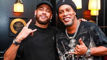 Ronaldinho llenó de halagos a Neymar: “Es un astro, el ídolo más grande en nuestro país”