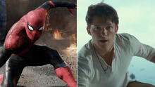 Uncharted: fans molestos por pose de Tom Holland como Spider-Man 
