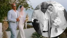 Meadow, la hija de Paul Walker, se casó y Vin Diesel la acompañó hacia el altar