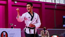 Hugo del Castillo ganó la medalla de bronce en torneo internacional de taekwondo