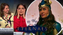 Eternals: Salma Hayek se conmueve tras verse como la heroína Ajak 