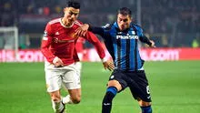 Con un doblete de Cristiano Ronaldo, Manchester United empató 2-2 Atalanta