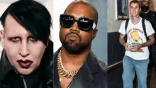 Justin Bieber y Marilyn Manson participaron en los servicios religiosos de Kanye West  