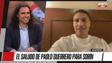 Paolo Guerrero elogia a Sorín: “Eres un super compañero y gracias por ser ese amigo”