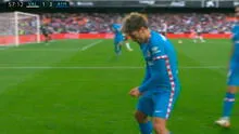 ¡Obra de arte! Griezmann anotó un golazo para el Atlético de Madrid ante el Valencia 