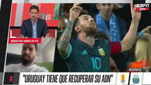 Sebastián Abreu sobre el partido con Argentina: “A Messi hay que tratarlo como a Diego en el 86″