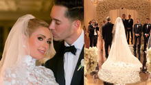 Paris Hilton se casó con Carter Reum: su glamuroso vestido de novia y todos los detalles de la boda