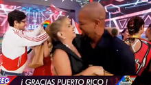 Esto es guerra vs. Guerreros Puerto Rico: Johanna San Miguel y José Figueroa casi se besan en la final