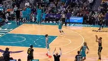 Warriors vs. Hornets: el brutal canastón de Stephen Curry en juego de la NBA