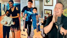 Max Castro, Diosdado Gaitán y otros artistas ayacuchanos celebran el éxito de Gianfranco Bustios en La Voz Kids