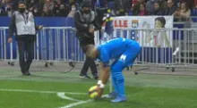 ¡Suspenden partido de la Ligue 1! Payet fue golpeado con una botella durante el Lyon-Marsella