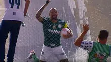 ¡Se volvió loco! Felipe Melo celebró con sus aficionados el bicampeonato de la Copa Libertadores