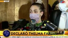 Thelma Fardin tras declarar en juicio contra Juan Darthés: “Estoy agotada, pero orgullosa”