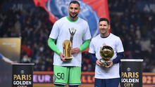 PSG vs. Niza: Donnarumma fue homenajeado por PSG tras ganar el trofeo Yashin