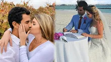 Alexandra Hörler se casó con el odontólogo Juan Francisco Pardo en isla de Barbados