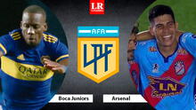 Boca Juniors con Luis Advíncula durante los 90 minutos empató 1-1 ante Arsenal de Sarandí