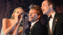 El príncipe Guillermo recordó el karaoke que hizo con Taylor Swift y Jon Bon Jovi