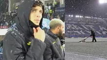 Partido entre Atalanta y Villarreal por la Champions League se suspende por intensa nevada 