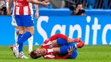 Atlético de malas: Griezmann en duda tras lesión en el derbi de Madrid