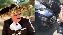 Vicente Fernández: reportero se confunde y persigue a la carroza funeraria equivocada