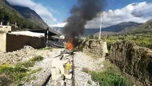 Cusco: vía férrea a Machupicchu bloqueada por paro agrario