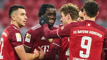 Bayern Múnich goleó 4-0 al Wolfsburgo y termina como líder de la primera rueda de la Bundesliga