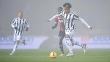 Juventus ganó 2-0 a Bolonia y sube a la sexta posición de la Serie A