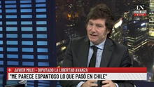 Javier Milei tilda de “espantoso” el resultado en Chile: “Gabriel Boric es comunista”