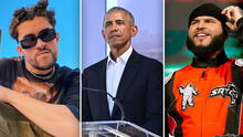 “Pepas” de Farruko y “Volví” de Bad Bunny entre las canciones preferidas de Barack Obama