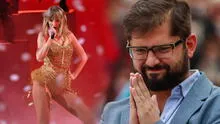 Fanáticos de Taylor Swift celebran el triunfo de Gabriel Boric en las elecciones de Chile