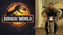 ‘Jurassic world: dominion’: Chris Pratt huye de sanguinario dinosaurio en nueva foto
